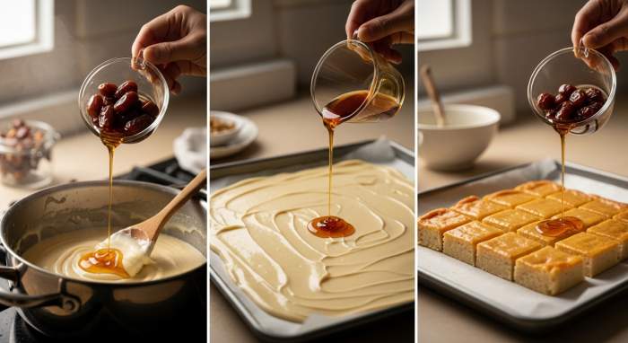 Alternatif tatlendiricili sultan lokumu hurma suruplu tarif