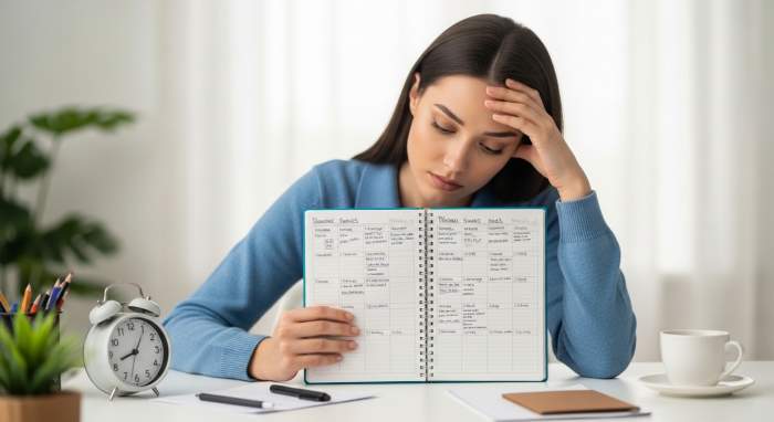 Gercekci olmayan hedefler ve yorgun planlama ani gorseli