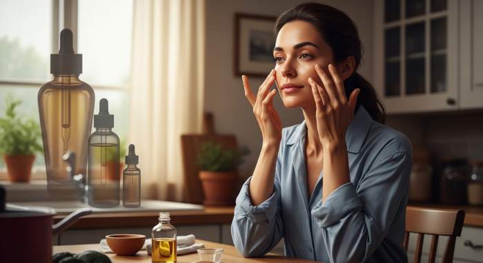 Dogal ve ekonomik cilt bakimi evde yag ile rutin