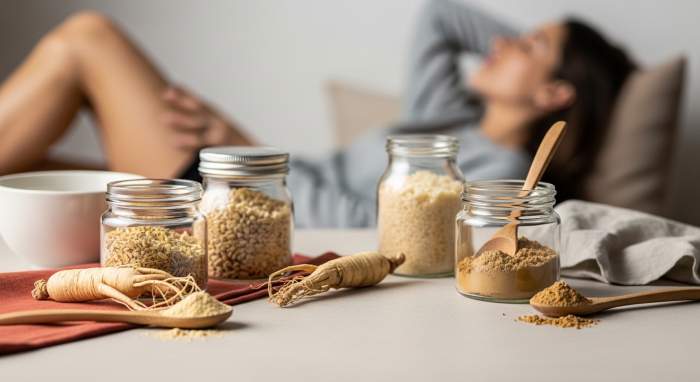 Ginseng ve maca ile dogal afrodizyak etki ve wellness gorseli