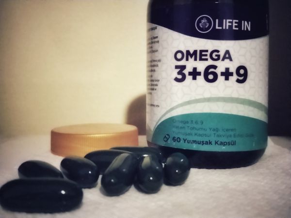 Life in omega 3 6 9 balık yağı tablet kapsül