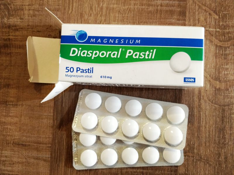 Diasporal magnezyum tablet pastil nedir