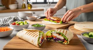 Evde Kolay Glutensiz Tavuk Wrap: Sebzeli Tarif ve Lezzet