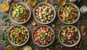 15 Dakikada Pratik ve Lezzetli Salata Tarifleri