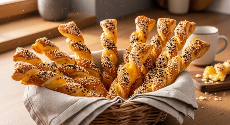 peynirli milföy çubukları hızlı tarif