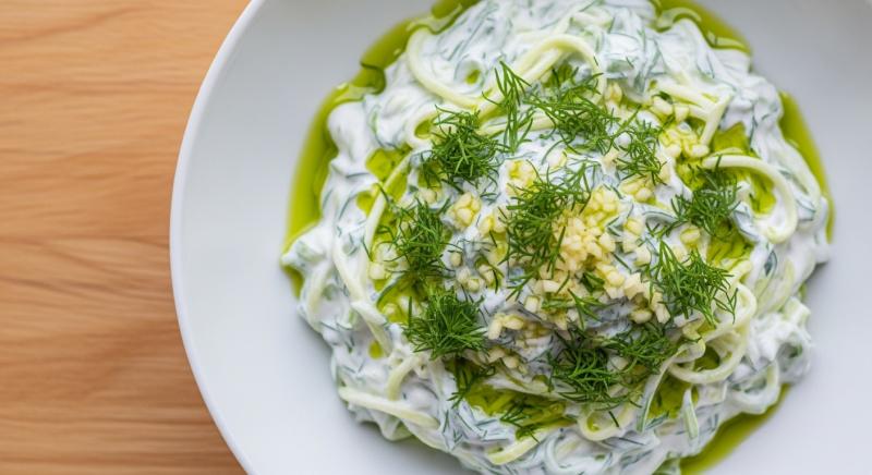 Yoğurtlu Kabak Salatası hızlı tarif