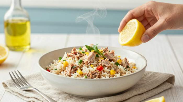 Ton Balıklı Pilav: Deniz Lezzeti Tek Kapta