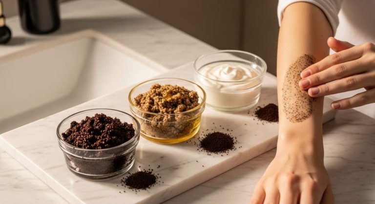 Evdeki Kahve Telvesiyle 3 Sıfır Atık Peeling Tarifi